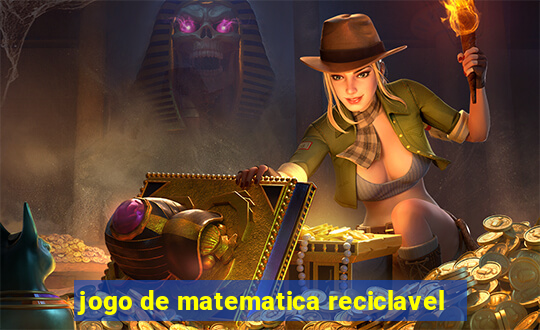 jogo de matematica reciclavel